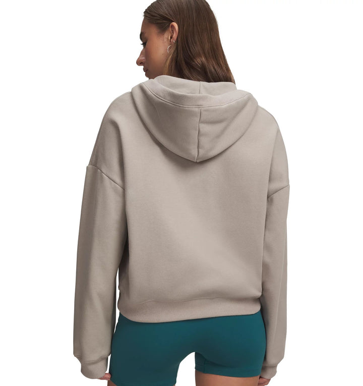Under Armour Ua Icon Fleece Hz Hoodie - timberwolf taupe