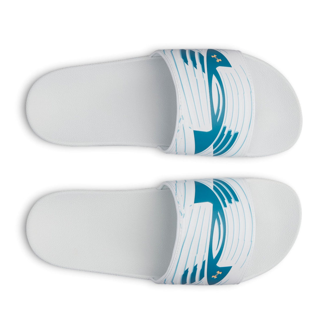Under Armour  UA ARMR SLIDE SPORT - WHITE