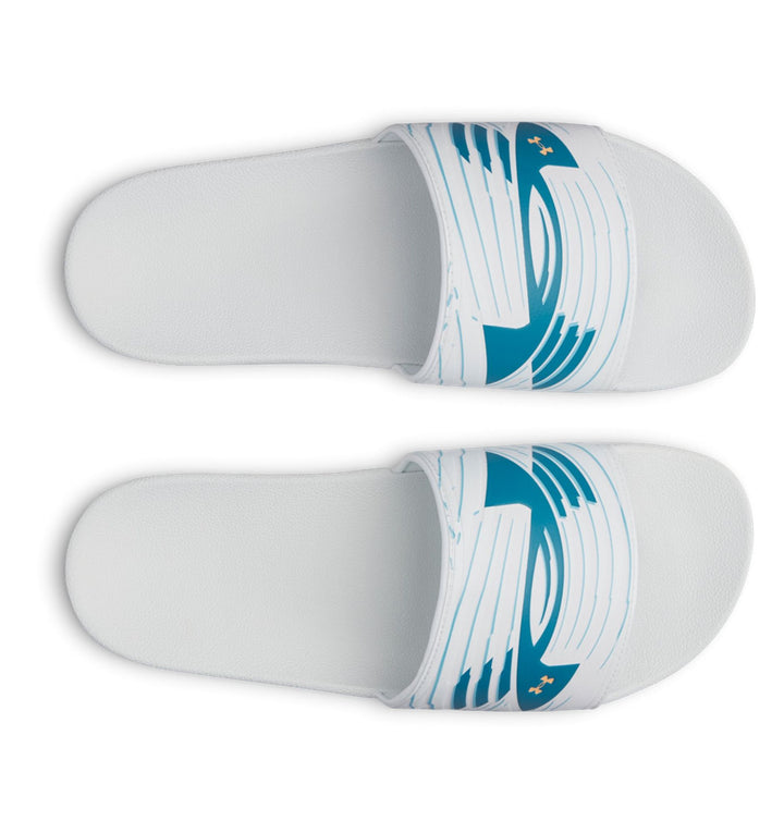Under Armour  UA ARMR SLIDE SPORT - WHITE