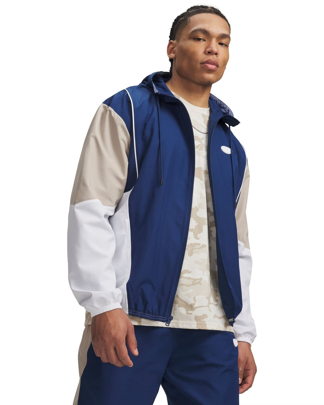Under Armour Ua Rival Woven Cb Jacket - blackout navy