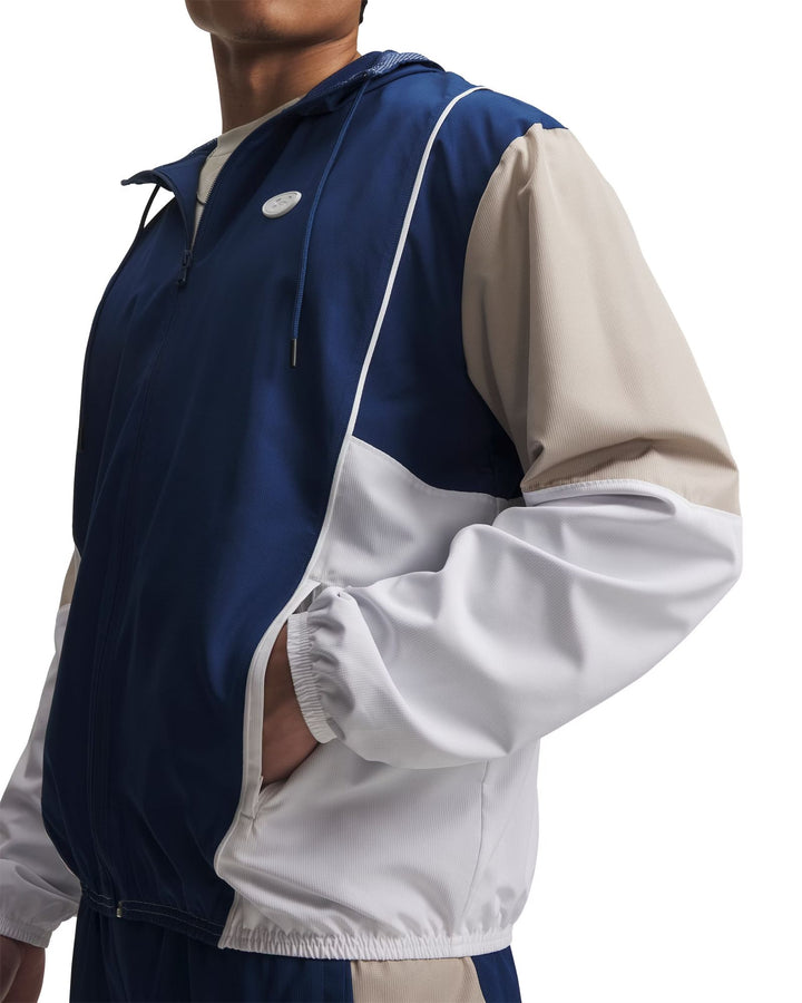 Under Armour Ua Rival Woven Cb Jacket - blackout navy