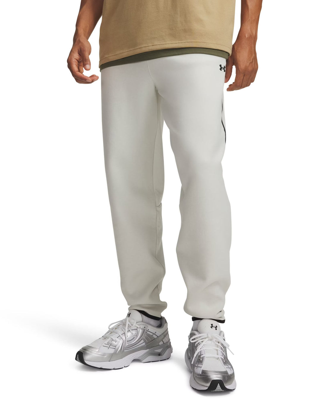 Under Armour Ua Unstoppable Flc Joggers - summit white