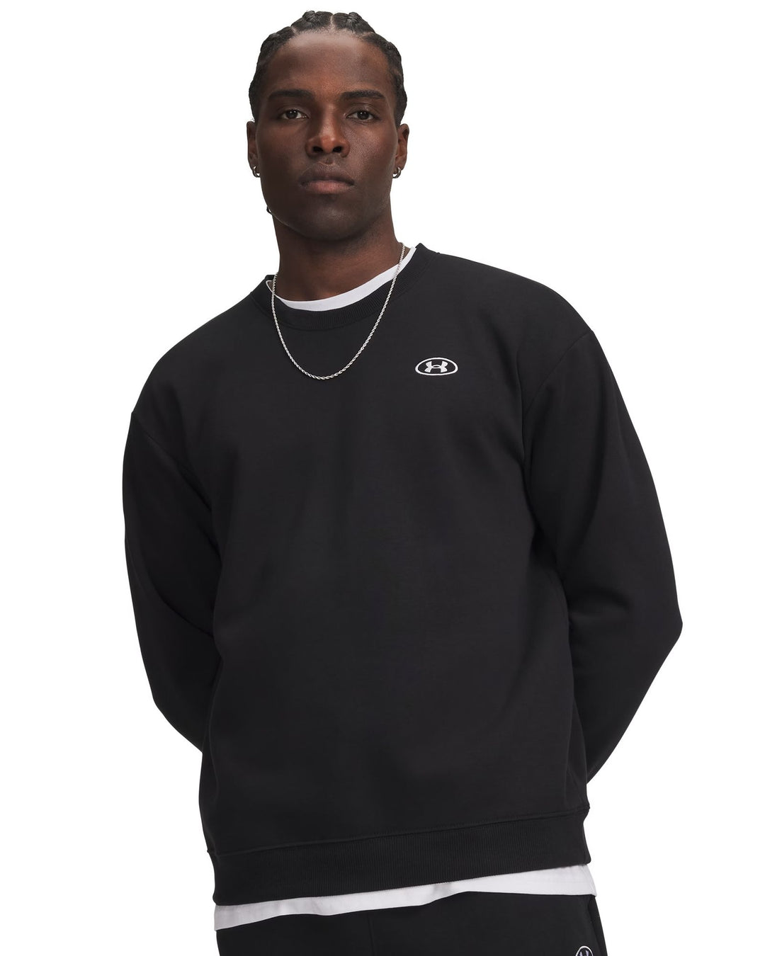 Under Armour Ua Rival Flc Crew - ultimate black