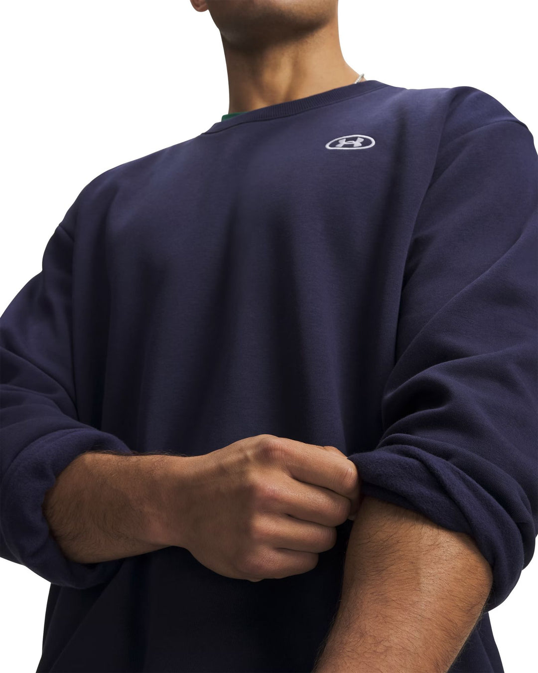 Under Armour Ua Rival Flc Crew - midnight navy