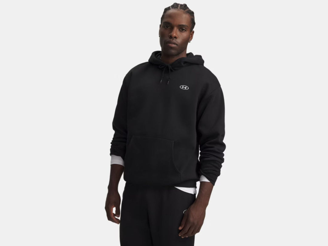 Under Armour Ua Rival Flc Hoodie - ultimate black
