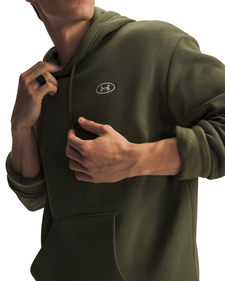 Under Armour Ua Rival Flc Hoodie - marine od green