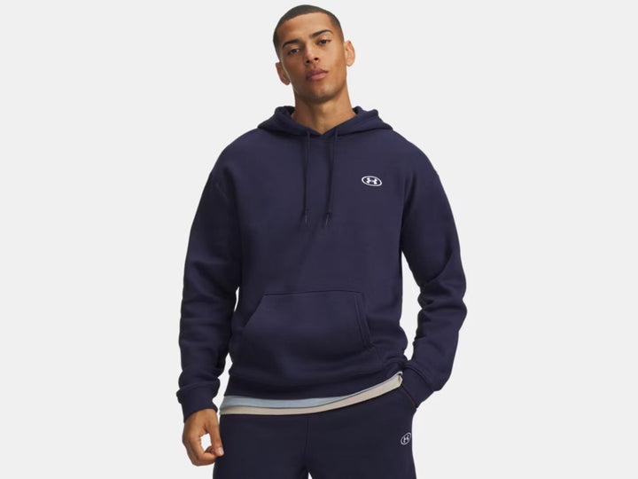 Under Armour Ua Rival Flc Hoodie - midnight navy