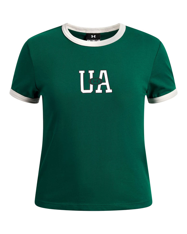 Under Armour G Ringer Tee - campus ivy