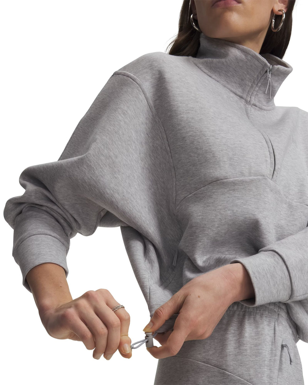 Under Armour Unstoppable Fleece Hz - mod gray light heather