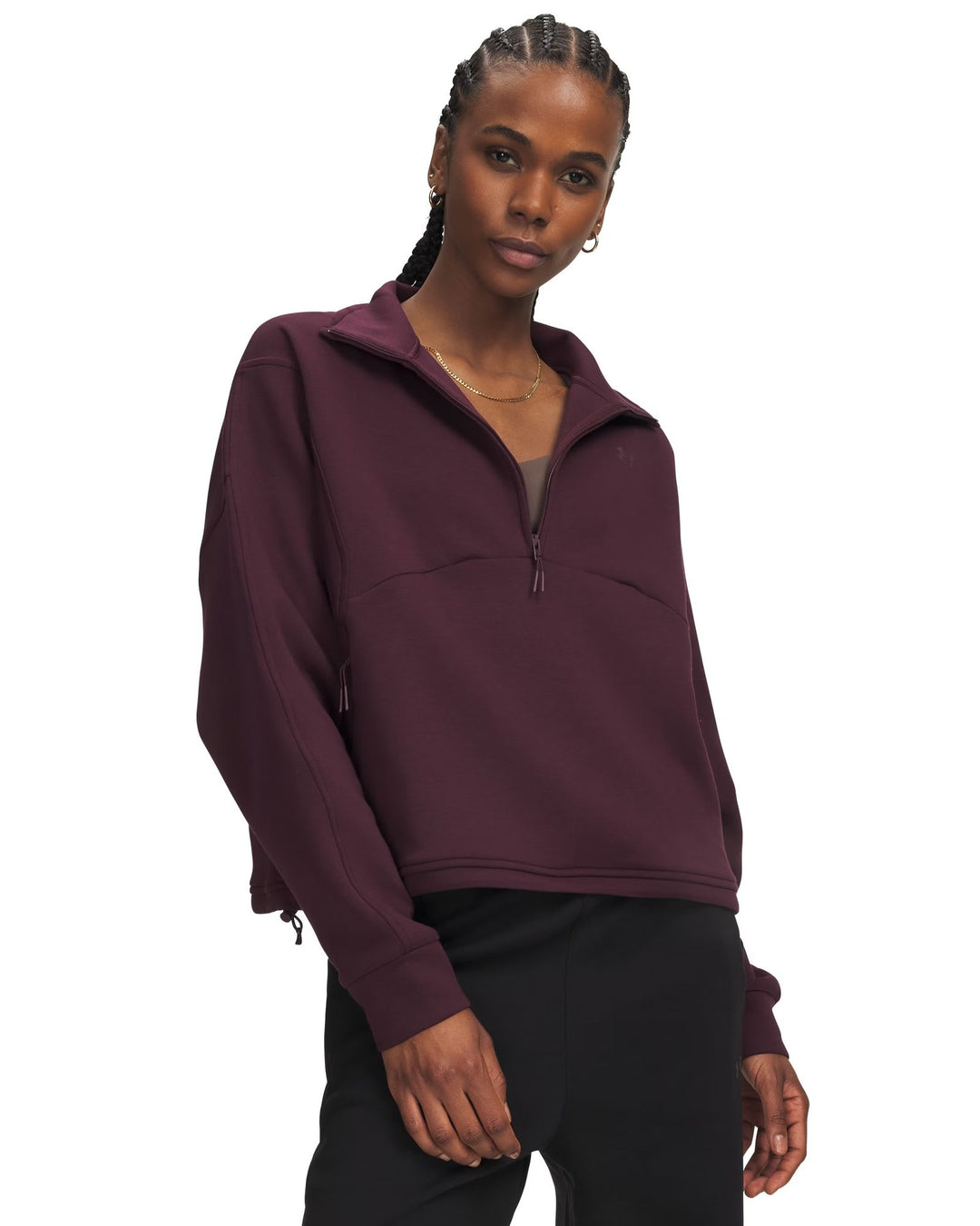 Under Armour Unstoppable Fleece Hz - ox blood