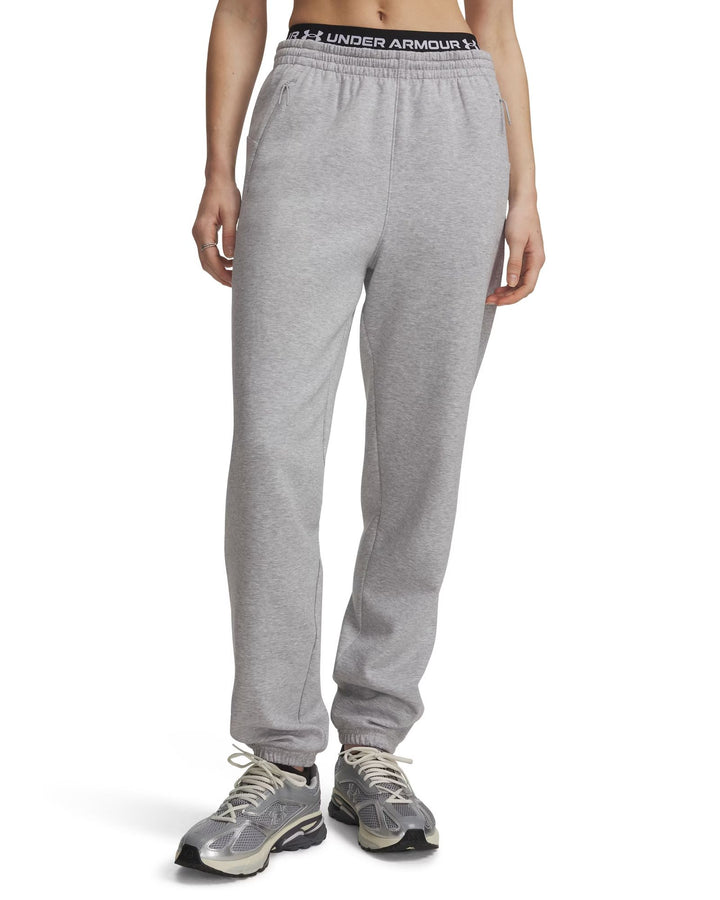 Under Armour Unstoppable Flc Gym Pant - mod gray light heather