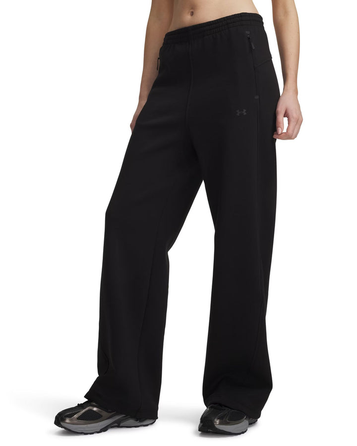 Under Armour Unstoppable Flc Open Pant - ultimate black