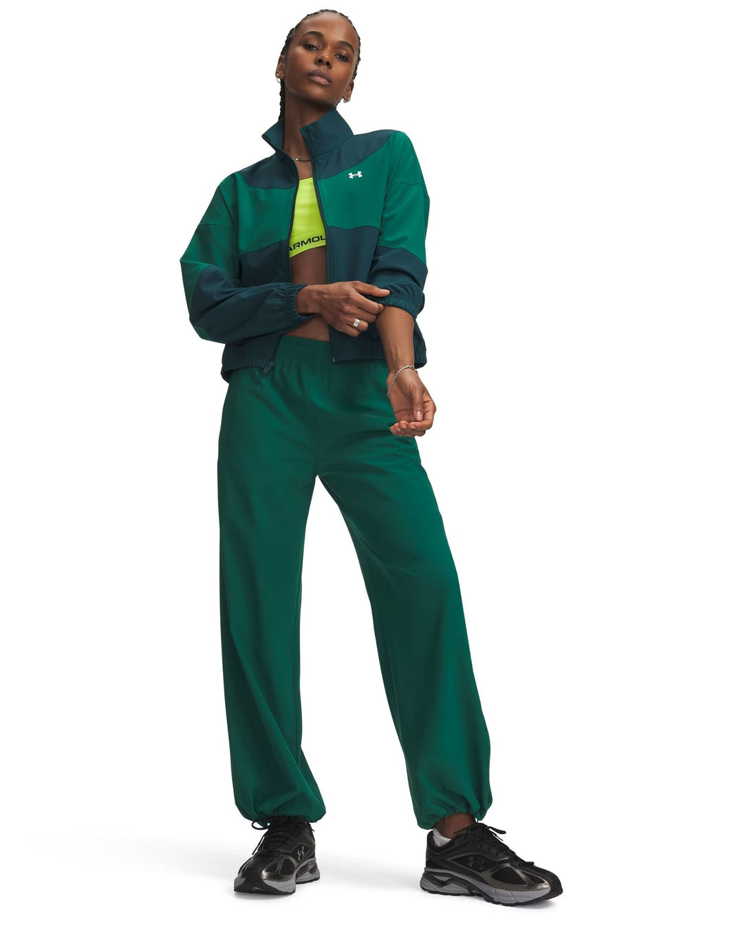 Under Armour Rival Woven Core Pant - campus ivy