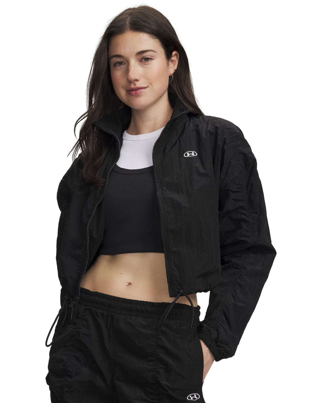 Under Armour Rival Woven Top - ultimate black
