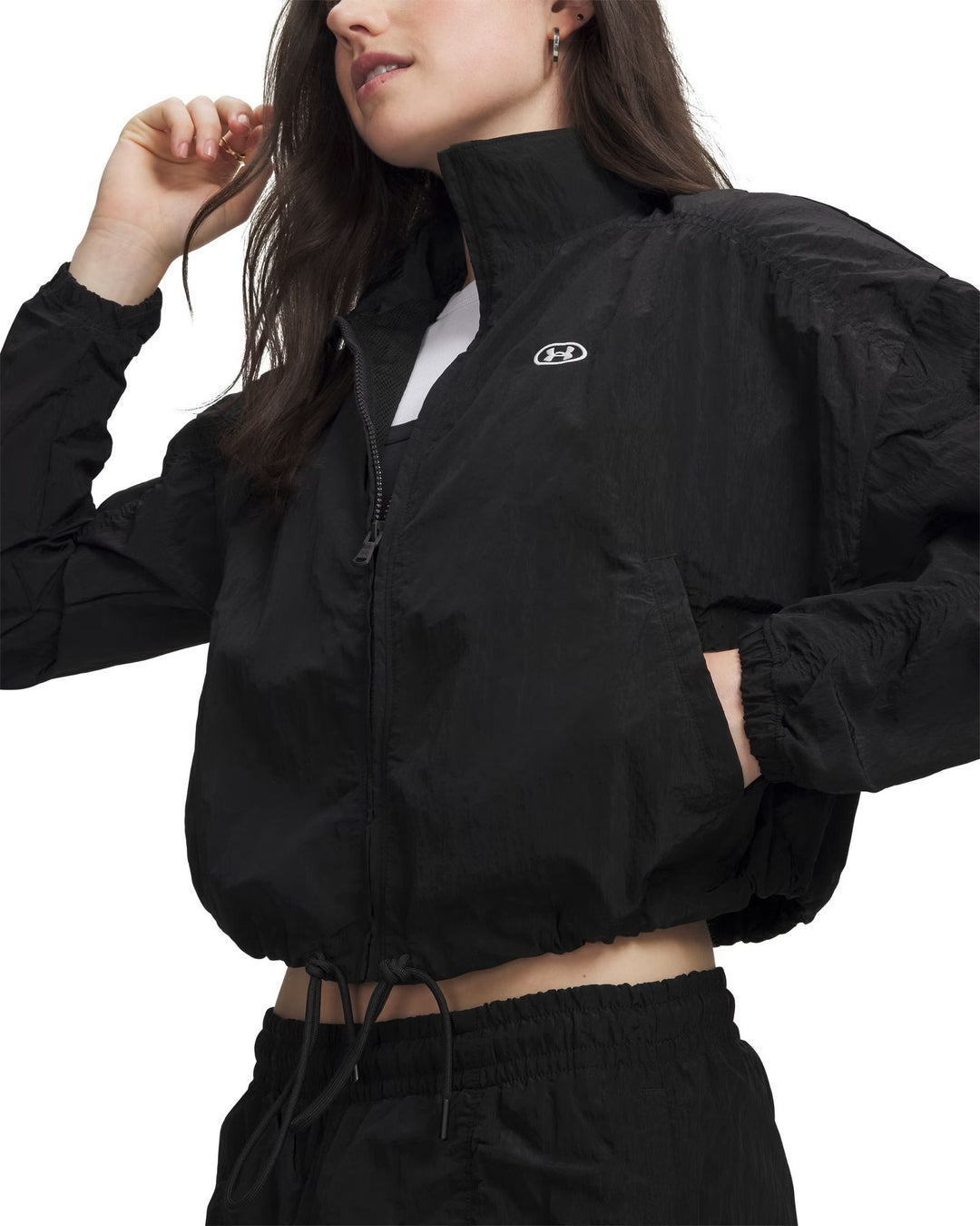 Under Armour Rival Woven Top - ultimate black