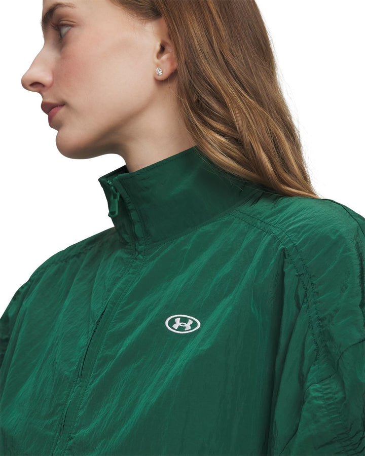 Under Armour Rival Woven Top - campus ivy