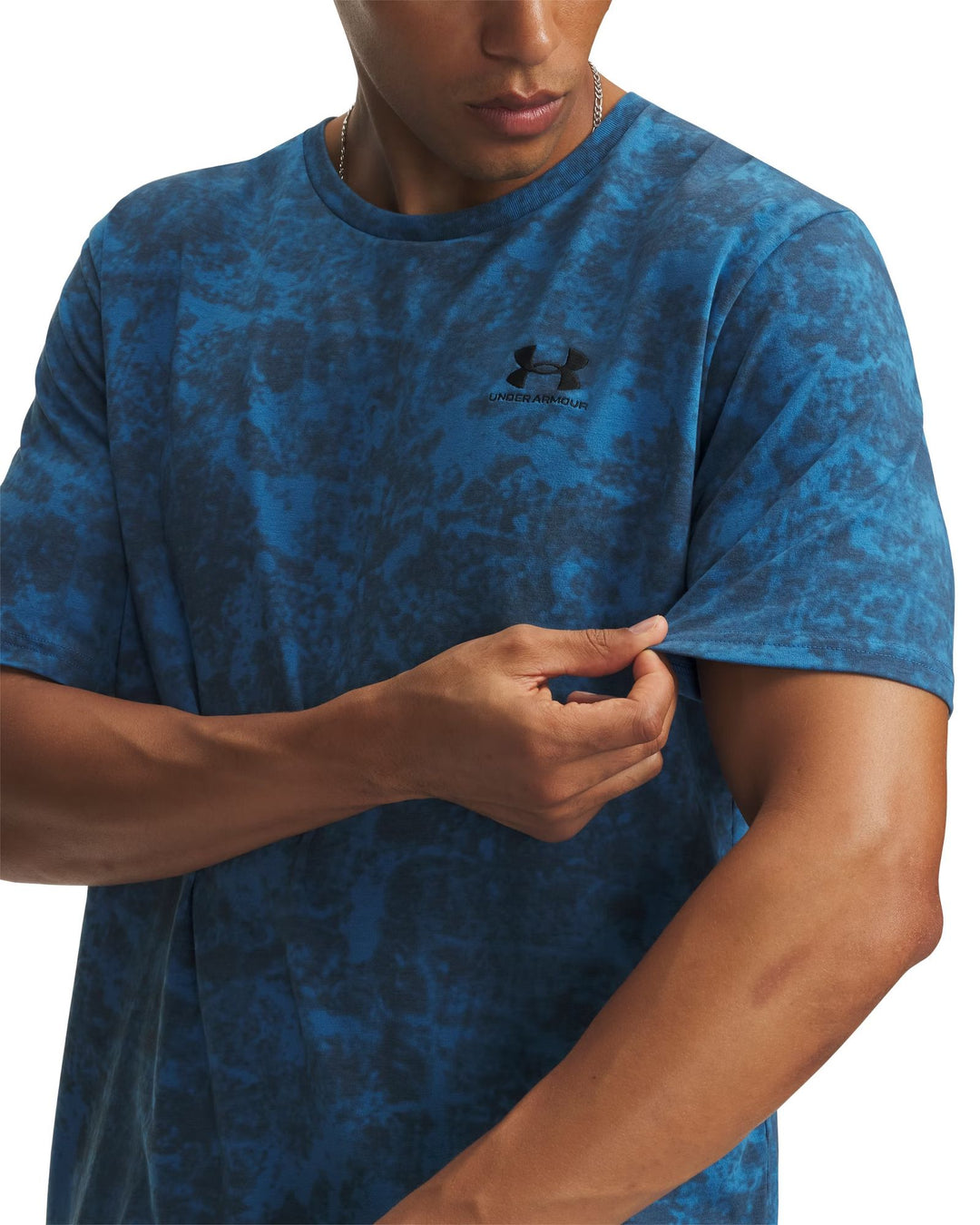 Under Armour Ua M Icon Ss Novelty - aegean blue