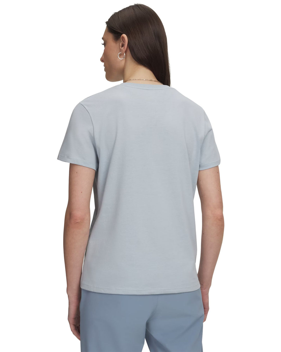 Under Armour Ua W Icon Flce Graphc Ss - blue fog