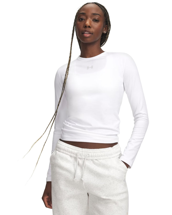 Under Armour Ua Coldgear Crew - white