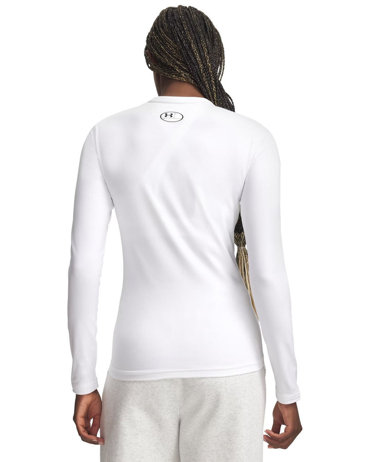 Under Armour Ua Coldgear Crew - white