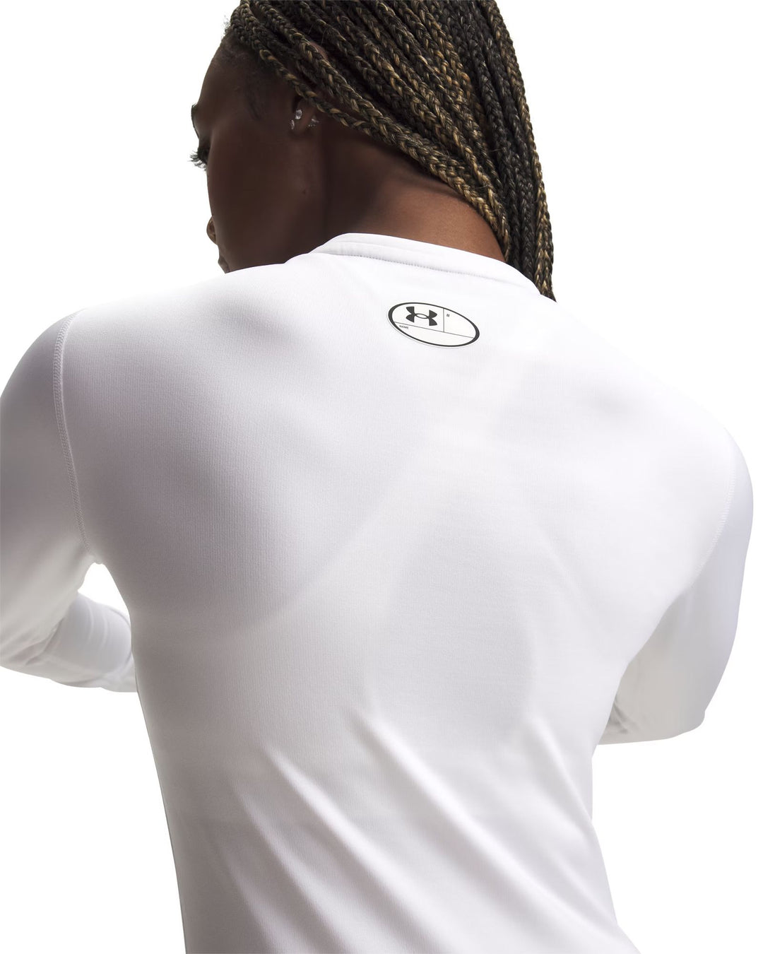 Under Armour Ua Coldgear Crew - white