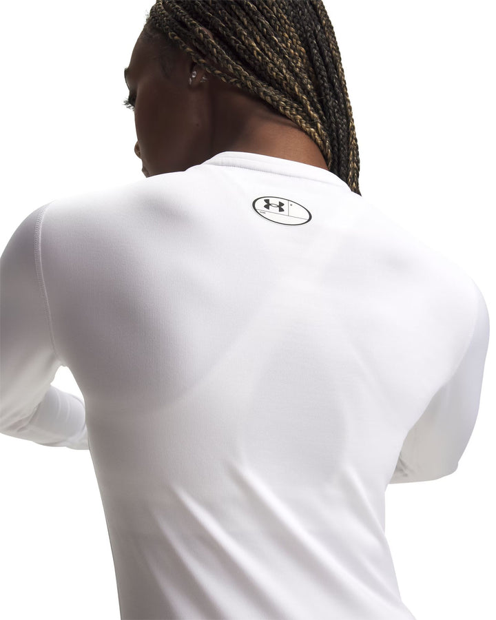Under Armour Ua Coldgear Crew - white