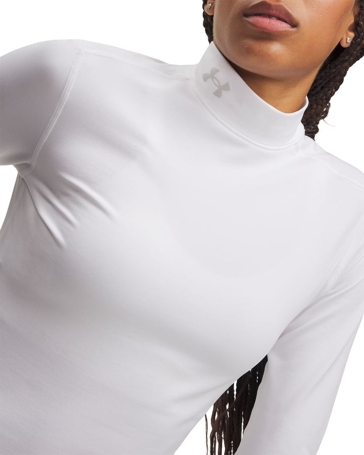 Under Armour Ua Coldgear Mock - white