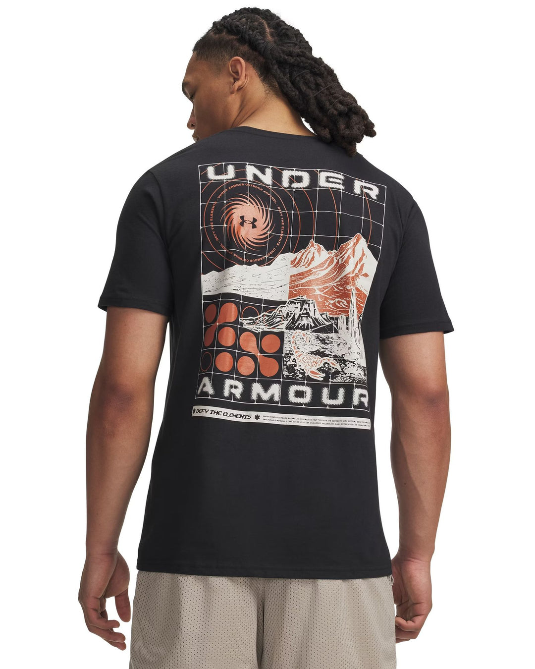 Under Armour M Defy The Elements Ss T - black