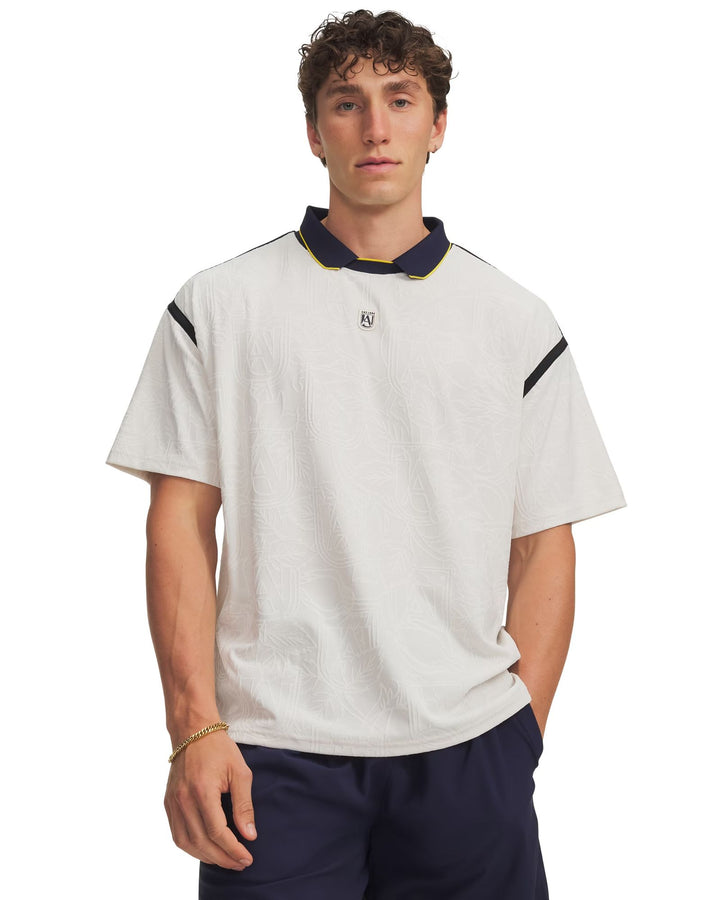 Under Armour Terrace Ss Jersey - stone