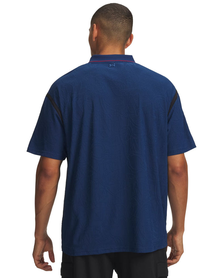 Under Armour Terrace Ss Jersey - blackout navy