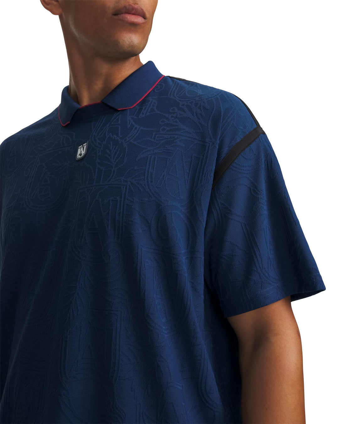 Under Armour Terrace Ss Jersey - blackout navy