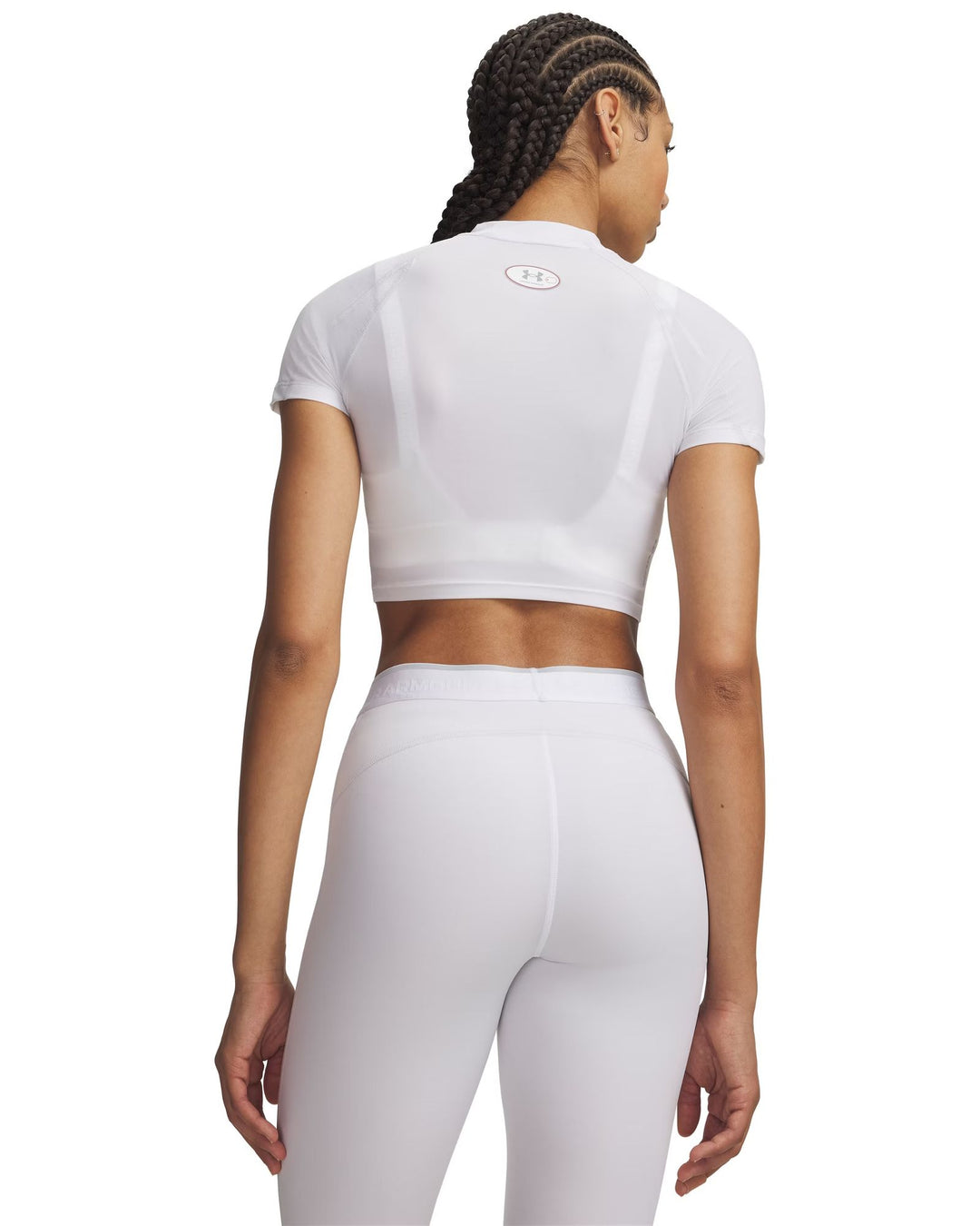 Under Armour Heatgear Elite Crop Mck Ss - white