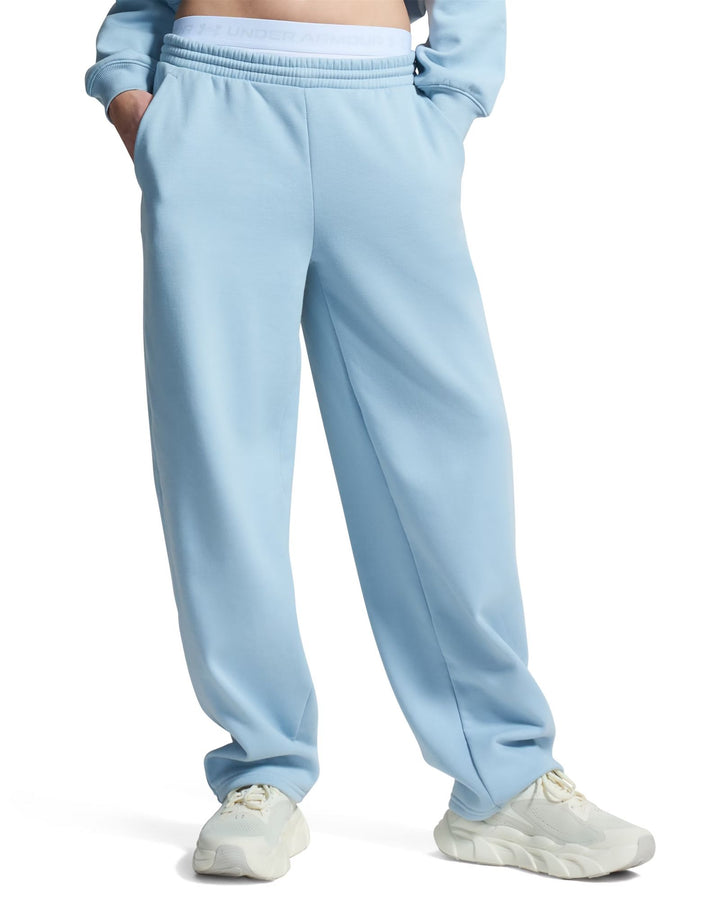 Under Armour Ua Icon Fleece Barrel Pant - blue fog
