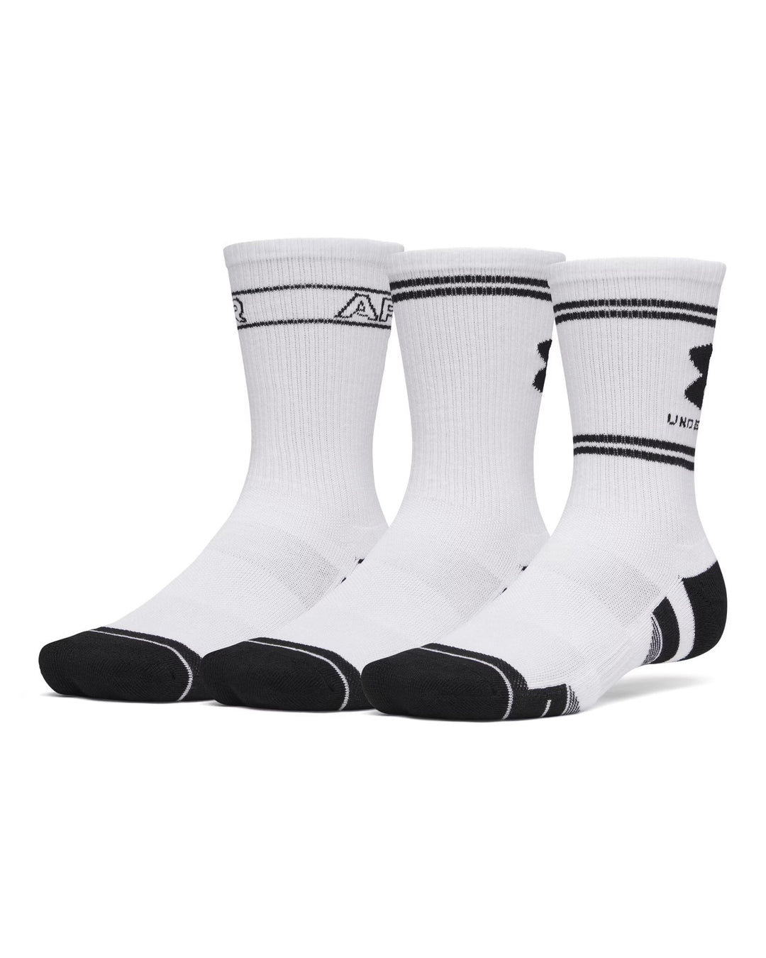 Under Armour New Ua Perf Tech Nov 3Pk Crw - white