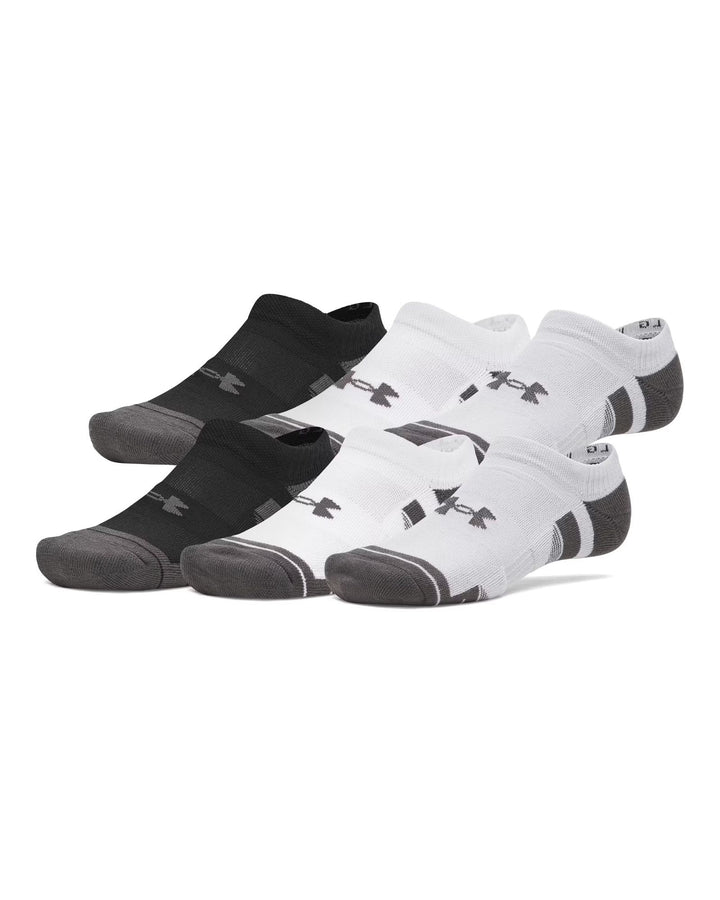 Under Armour New Unisex Perf Tech 6Pk Ns - mod gray