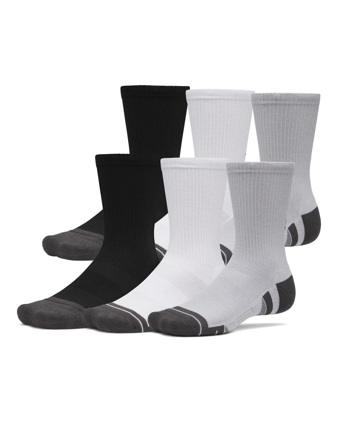 Under Armour New Unisex Perf Tech 6Pk Crw - mod gray