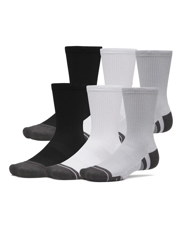 Under Armour New Unisex Perf Tech 6Pk Crw - mod gray