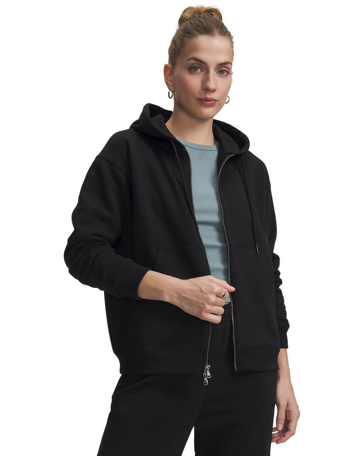 Under Armour Ua Icon Hwt Terry Fz - ultimate black