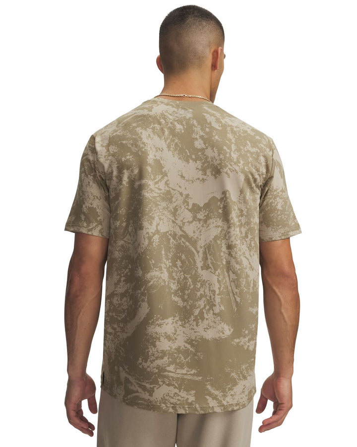 Under Armour Vanish Energy Printed2 Ss - timberwolf taupe