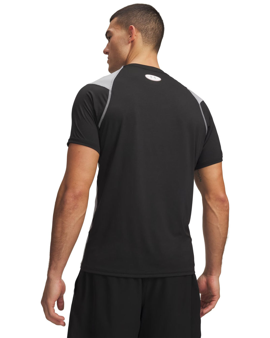 Under Armour Ua Hg Elite Fitted Ss - ultimate black