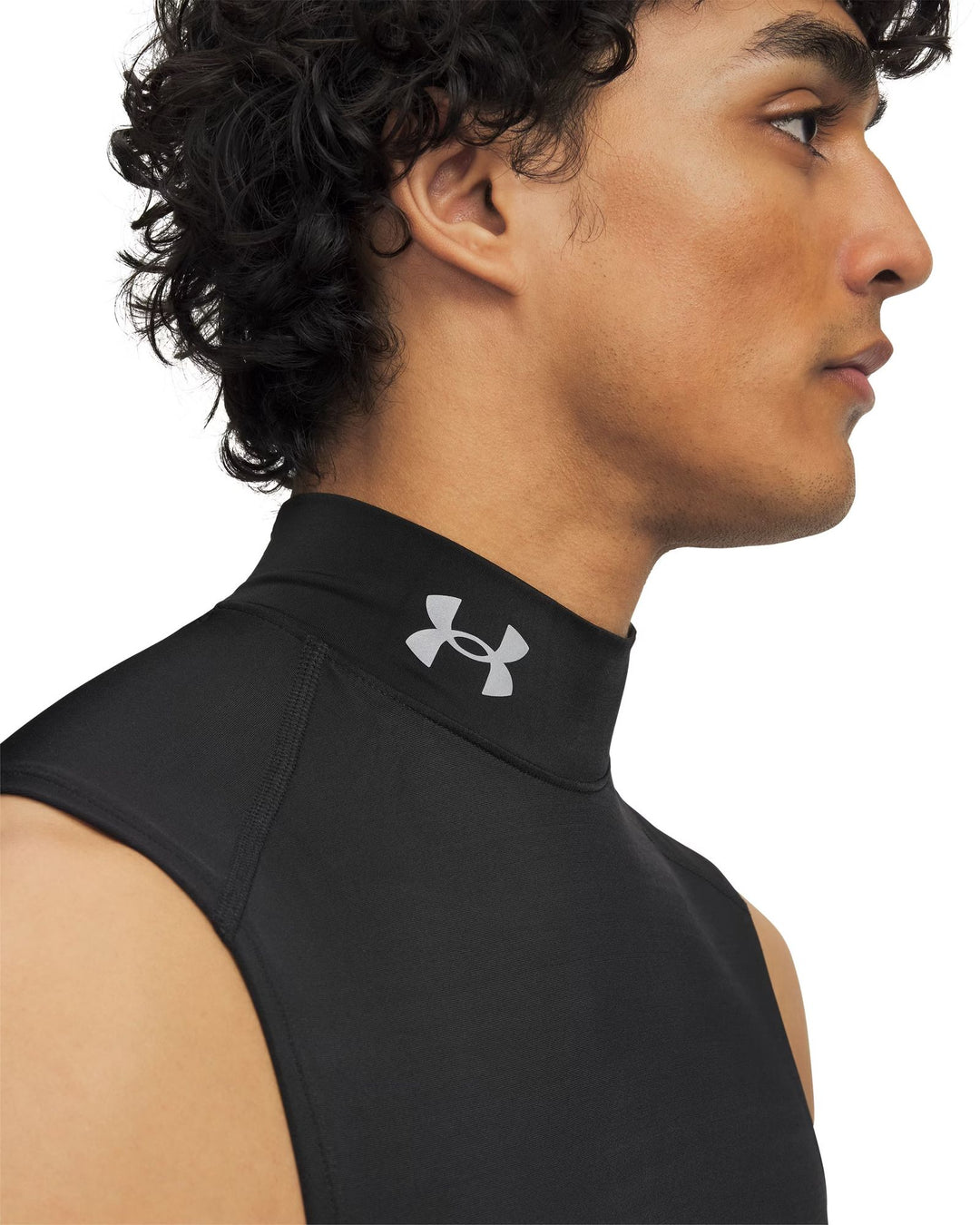 Under Armour Ua Hg Elite Sleeveless Mock - ultimate black