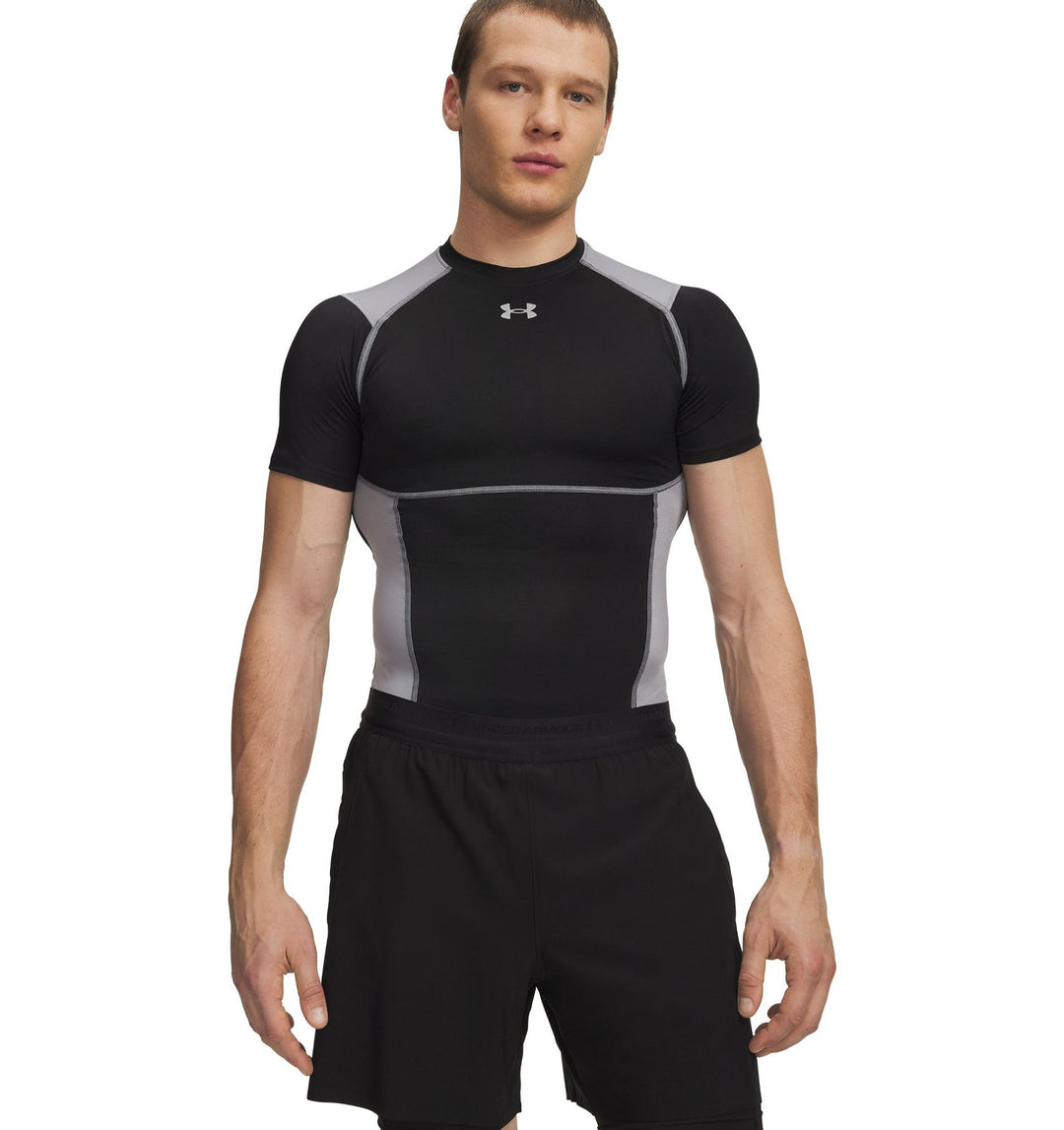 Under Armour Ua Hg Elite Comp Ss - ultimate black