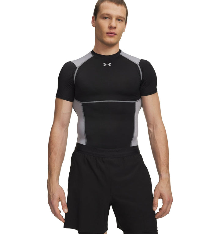 Under Armour Ua Hg Elite Comp Ss - ultimate black