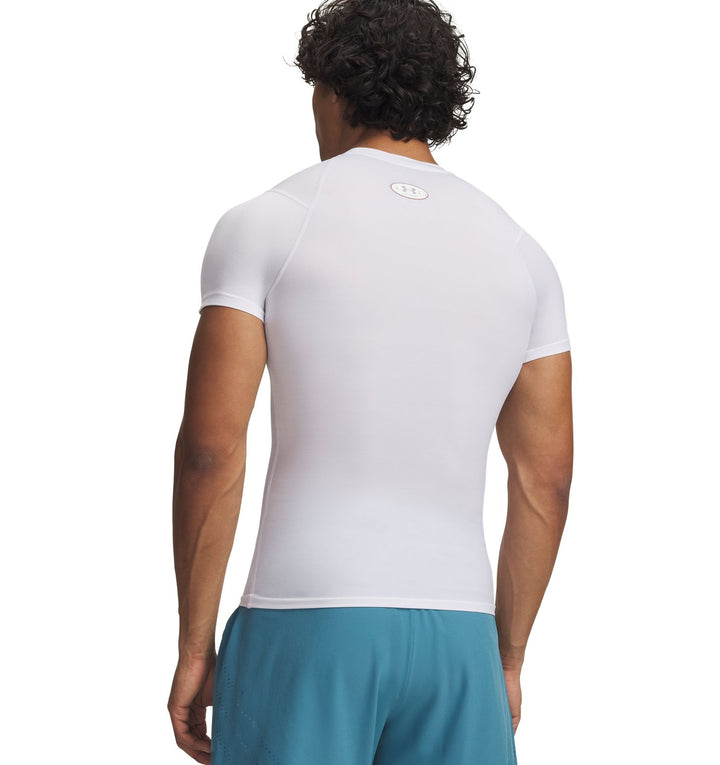 Under Armour Ua Hg Elite Comp Ss - white