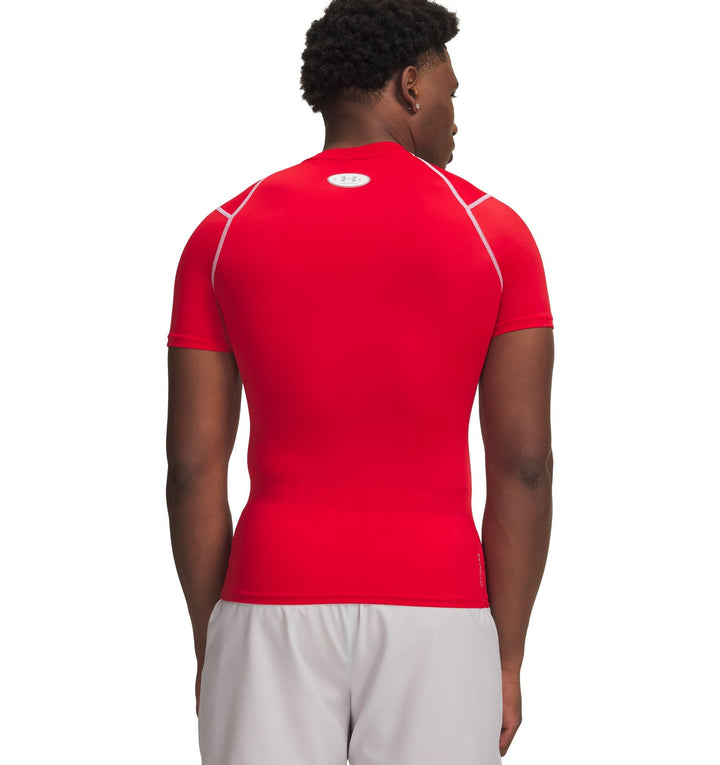 Under Armour Ua Hg Elite Comp Ss - red
