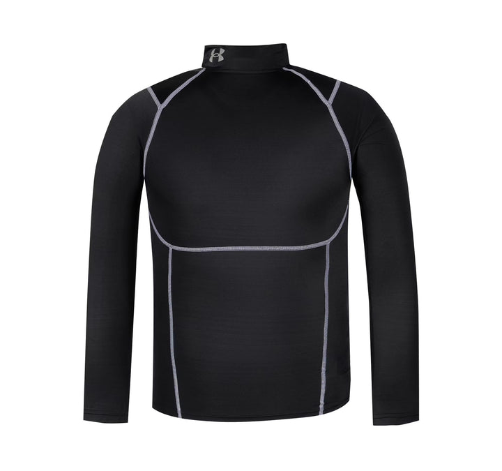 Under Armour Ua Hg Elite Comp Mock Ls - ultimate black