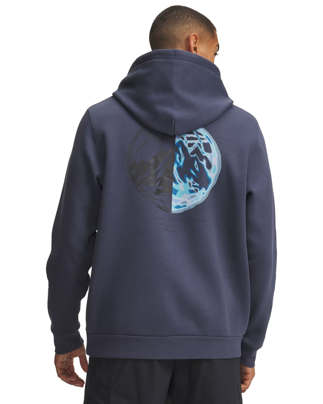 Under Armour M Icon Fleece Camo Fill Hd - downpour gray