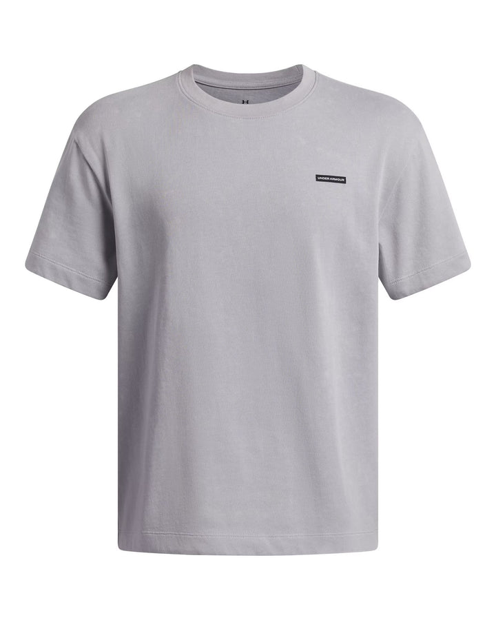 Under Armour Ua B Hwt Os Wash Ss - mod gray
