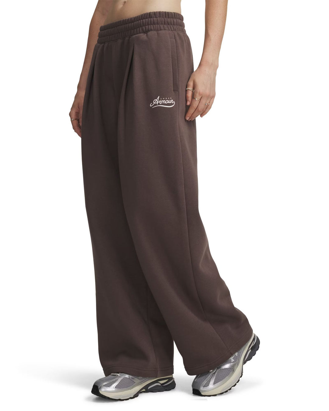Under Armour Rival Pleated Varsity Pant - peppercorn