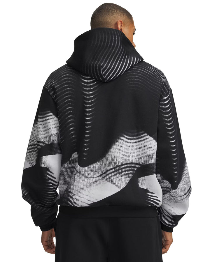 Under Armour Ua Icon Fleece Printed Hd - ultimate black